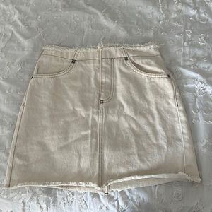 BDG by Urban Outfitters off white - creme skirt.